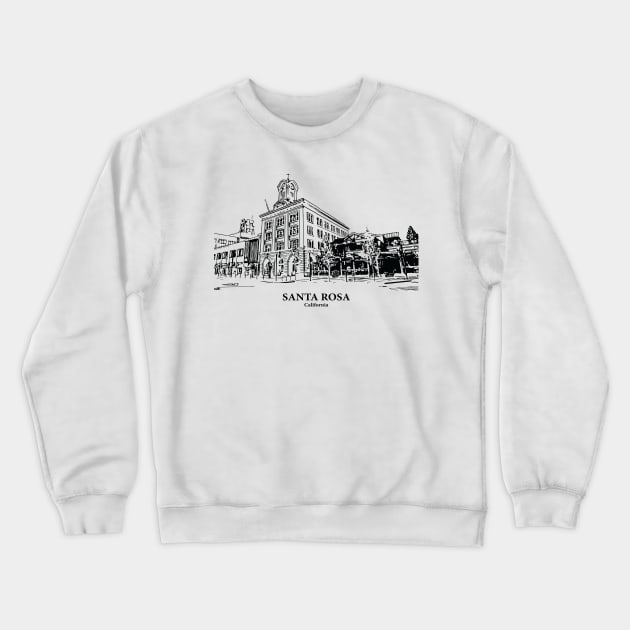 Santa Rosa - California Crewneck Sweatshirt by Lakeric